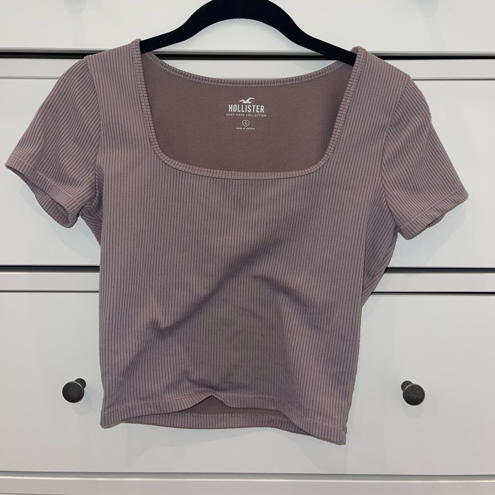 Dusty Pink Cropped Shirt